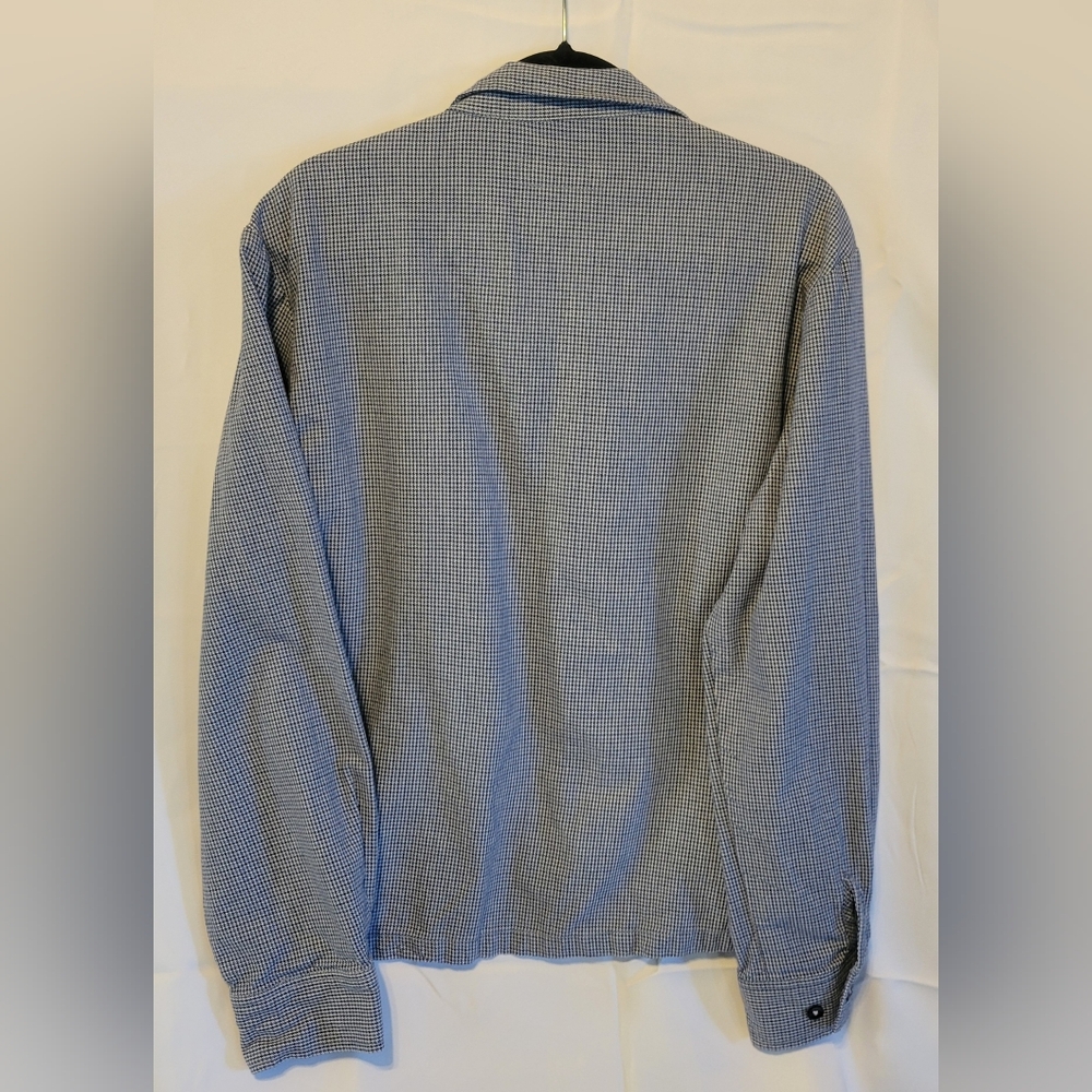 FINK CLOTHING Sz MEDIUM Bomber Jacket 100% Cotton Vintage - Picture 4 of 11